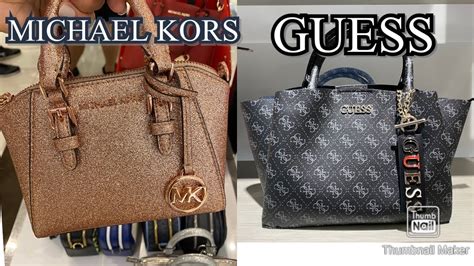 michael kors vs guess